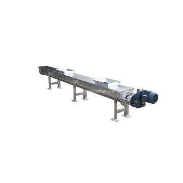 Powder flexible screw conveyor